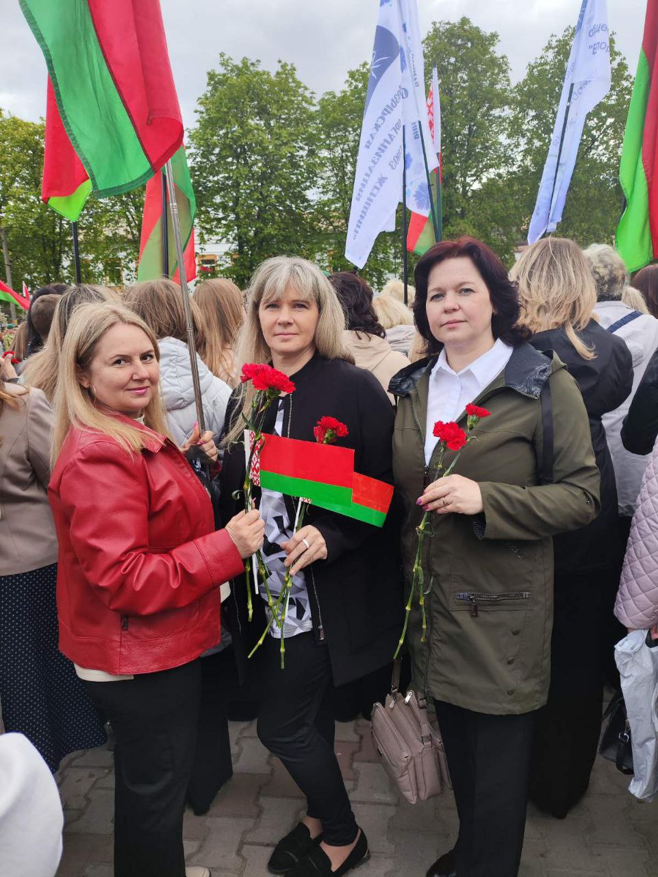 26.04.2025 администрация и  члены профсоюзной организации  участвовали в митинге, посвященном трагедии на Чернобыльской атомной электростанции