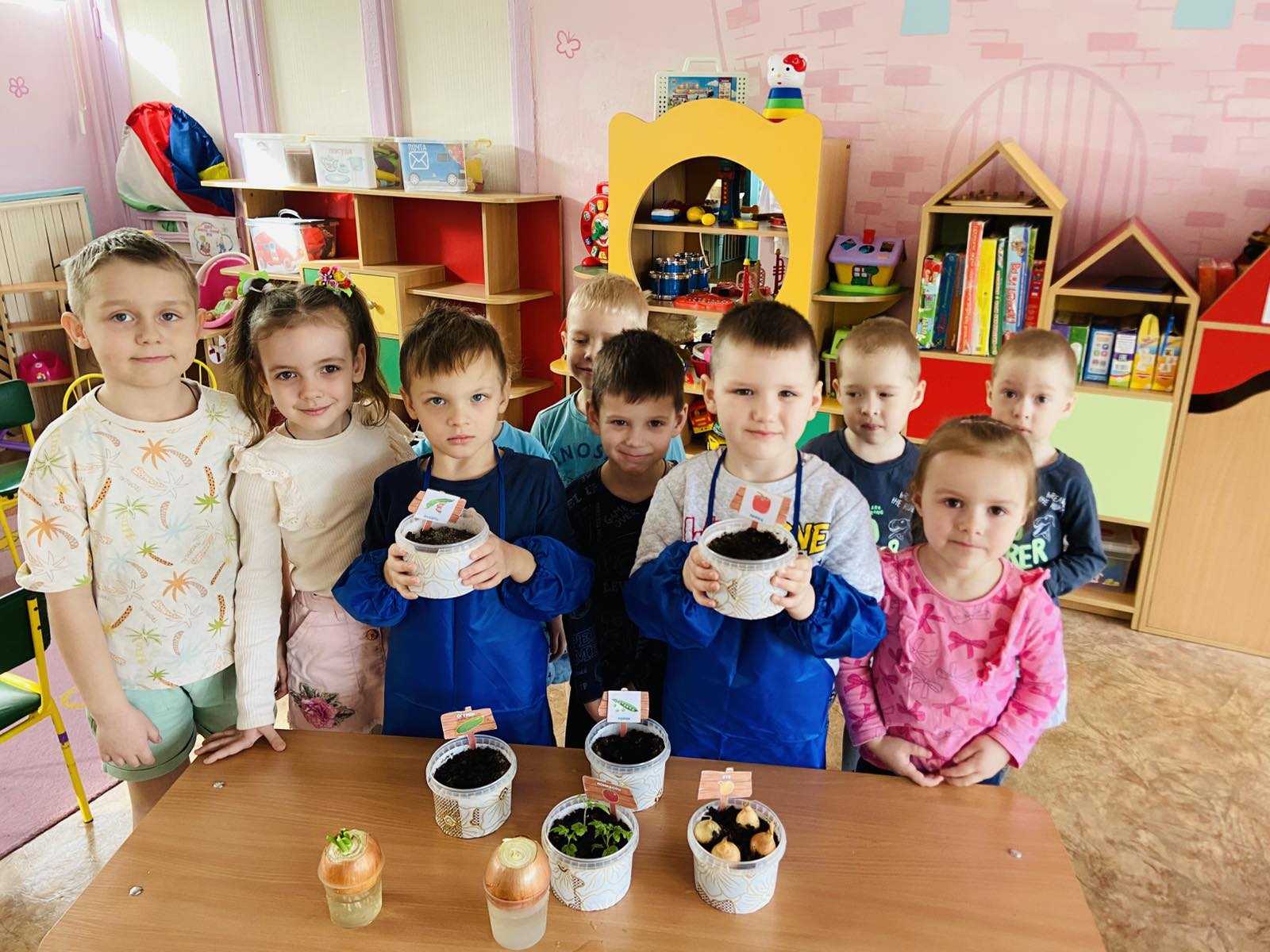 Огород на окошке