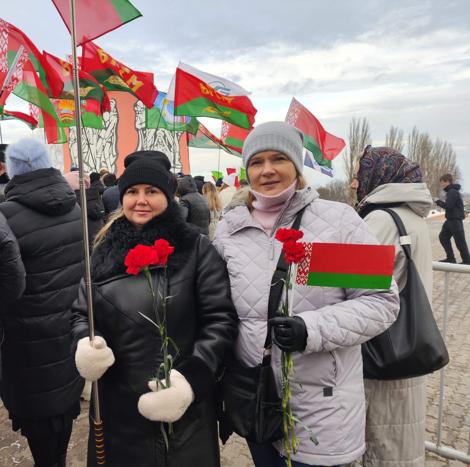 14.01.2025 председатель профсоюзной организации и администрация ГУО Детский сад N31 г.Мозыря участвовали в митинге, посвященном 81-й годовщине со дня освобождения Мозырского района от немецко - фашистских захватчиков