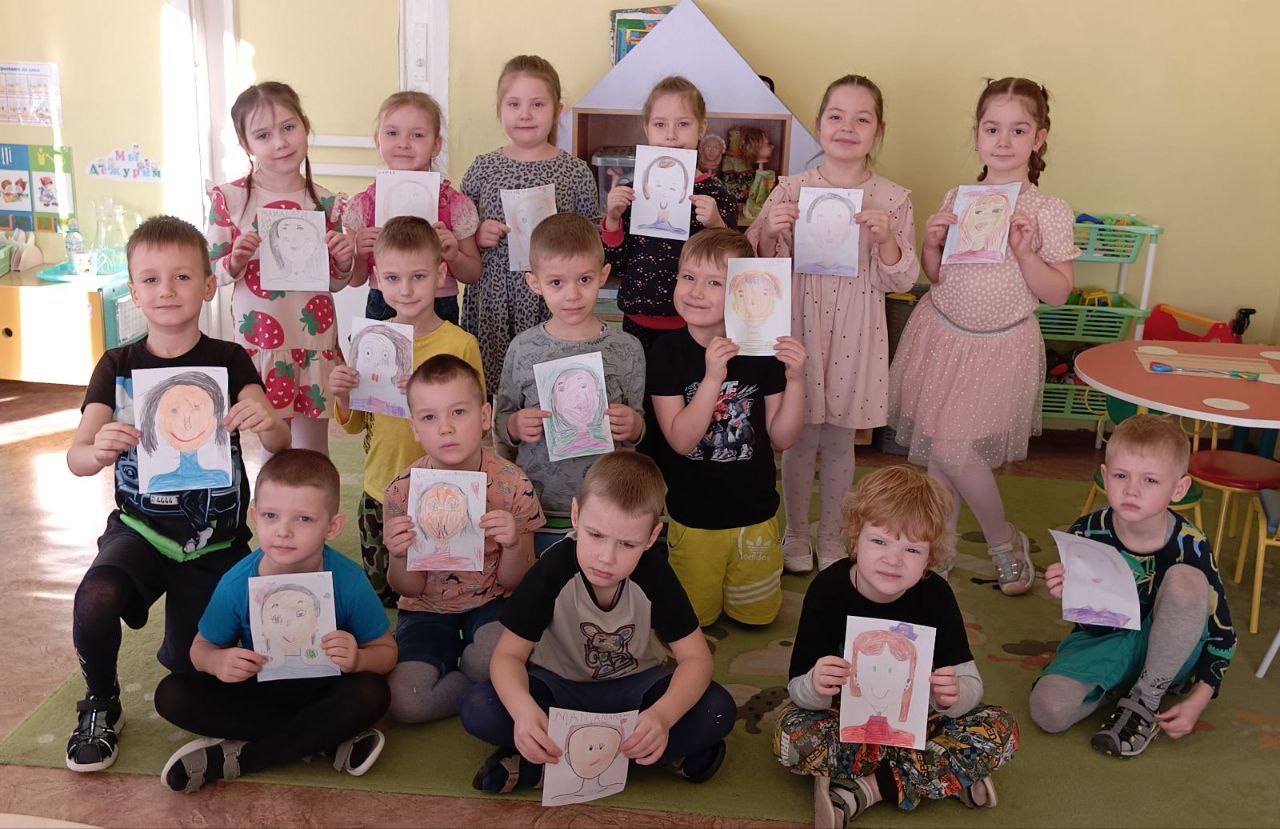 Портрет моей любимой мамы